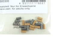 Laden Sie das Bild in den Galerie-Viewer, Ersatzteile Lokomotive 15 Bürsten Paare 10+5, Märklin H0 E 600300 + E601460 neu