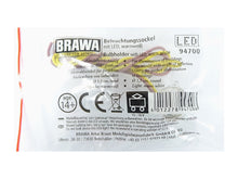 Laden Sie das Bild in den Galerie-Viewer, Beleuchtungssockel mit LED 160° warmweiß 50 Stück, Brawa 94700 neu OVP