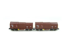 Laden Sie das Bild in den Galerie-Viewer, Fleischmann N aus 931885, 2 Teleskophaubenwagen DB AG, neu