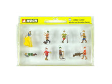 Laden Sie das Bild in den Galerie-Viewer, Modellbau Figuren Schneewittchen und die sieben Zwerge, Noch H0 15803 neu, OVP