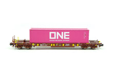 Laden Sie das Bild in den Galerie-Viewer, Fleischmann N Güterwagen Taschenwagen T3 ONE AAE 825059 neu OVP