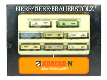 Laden Sie das Bild in den Galerie-Viewer, Sondermodell Bierwagen Set Biere Tiere Brauereistolz, Arnold N 0158 OVP