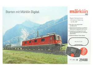 Digital Startpackung Schweizer Güterzug Re 620 SBB, Märklin H0 29488 neu OVP