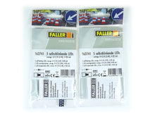 Laden Sie das Bild in den Galerie-Viewer, Ersatzteil selbstblinkende LEDs orange Doppelpack 2x 5 Stck, Faller 163741, neu