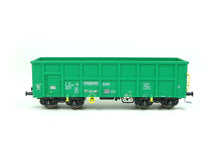 Laden Sie das Bild in den Galerie-Viewer, Kastenwagen Offener Güterwagen Eamnos On Rail, grün, NME H0 540605 neu OVP
