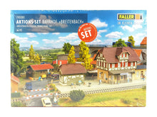 Laden Sie das Bild in den Galerie-Viewer, Modellbahn Bahnhof Set Breitenbach, Faller H0 190080 neu OVP