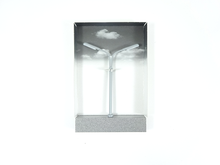 Laden Sie das Bild in den Galerie-Viewer, Modellbahn Lampe Peitschenleuchte doppelt, Märklin H0 72801 neu, OVP