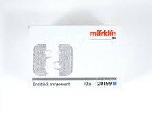 Laden Sie das Bild in den Galerie-Viewer, Märklin H0 20199, 10x C-Gleis Endstück, transparent, neu, OVP