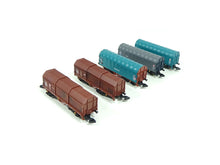 Laden Sie das Bild in den Galerie-Viewer, Güterwagen Set SNCB 5 teilig, Märklin Z 86358 neu OVP