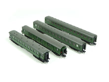 Laden Sie das Bild in den Galerie-Viewer, Minitrix N Personenwagen Museums-Wagenset BEM der BB 18714 neu OVP