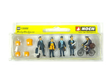 Laden Sie das Bild in den Galerie-Viewer, Modellbahn Figuren Briefträger mit Zubehör, Noch H0 15088 neu OVP