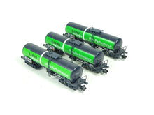 Laden Sie das Bild in den Galerie-Viewer, Güterwagen Set Kesselwagen Ermewa 3tlg., Fleischmann N 825817 neu OVP