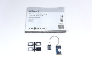 Digital Decoder LokSound 5 DCC/MM/SX/M4 "Leerdecoder", 21MTC "MKL", ESU 58449 neu OVP