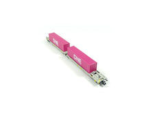 Laden Sie das Bild in den Galerie-Viewer, Doppeltaschenwagen T2000 + ONE Container AAE, Fleischmann N 825027 neu, OVP