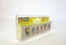 Laden Sie das Bild in den Galerie-Viewer, Modellbau Figuren Kinder 9 Stück, handbemalt, Noch H0 15809 neu, OVP
