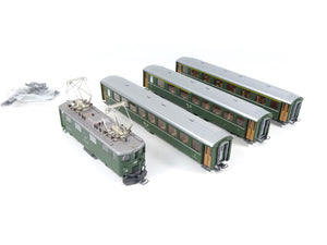 Bemo H0m DC Schnellzug der RhB mit E-Lok Ge 4/4 Albula 7015 100 OVP - Bastler