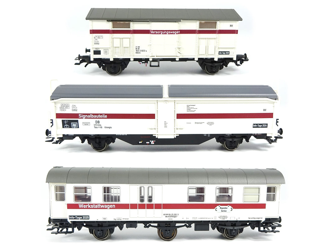 Märklin H0 Info Tage Wagen Set 23 + 24 + 25 Sondermodelle 48353 48354 48355 neu OVP