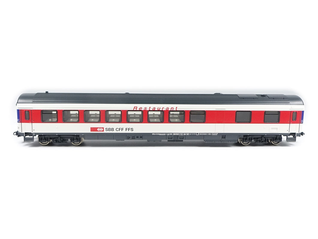 Roco H0 Schnellzug Speisewagen Eurocity SBB Roco H0 54168.B neu OVP
