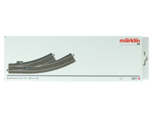 Laden Sie das Bild in den Galerie-Viewer, Märklin H0 C Gleis Weiche Bogen links 24671 neu OVP
