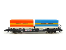 Laden Sie das Bild in den Galerie-Viewer, Märklin Z  Containertragwagen HUPAC BERTSCHI AG SBB 82281 OVP
