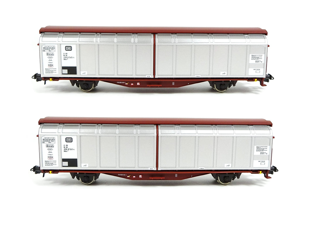 Roco H0 Güterwagen Set Schiebewandwagen DB 6600111 neu OVP