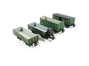 Trix Express Umbau H0 4 Güterwagen K.Bay.Sts.B. 3631 23563 3402 aus21250