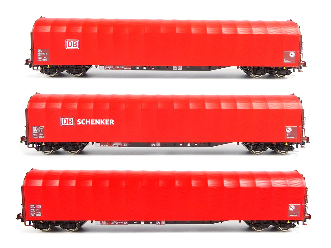 Roco H0 Schiebeplanenwagen Set DB AG 6600156 neu OVP