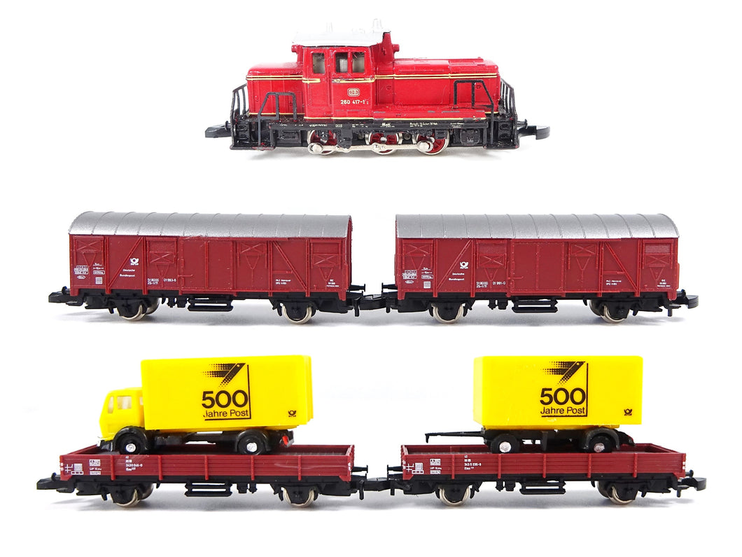 Märklin Z Zugpackung Post-Güterzug DBP 8134 OVP - Bastler