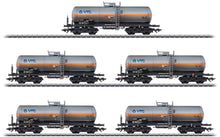 Laden Sie das Bild in den Galerie-Viewer, Märklin H0 Kesselwagen-Set der VTG MHI 46465 neu OVP
