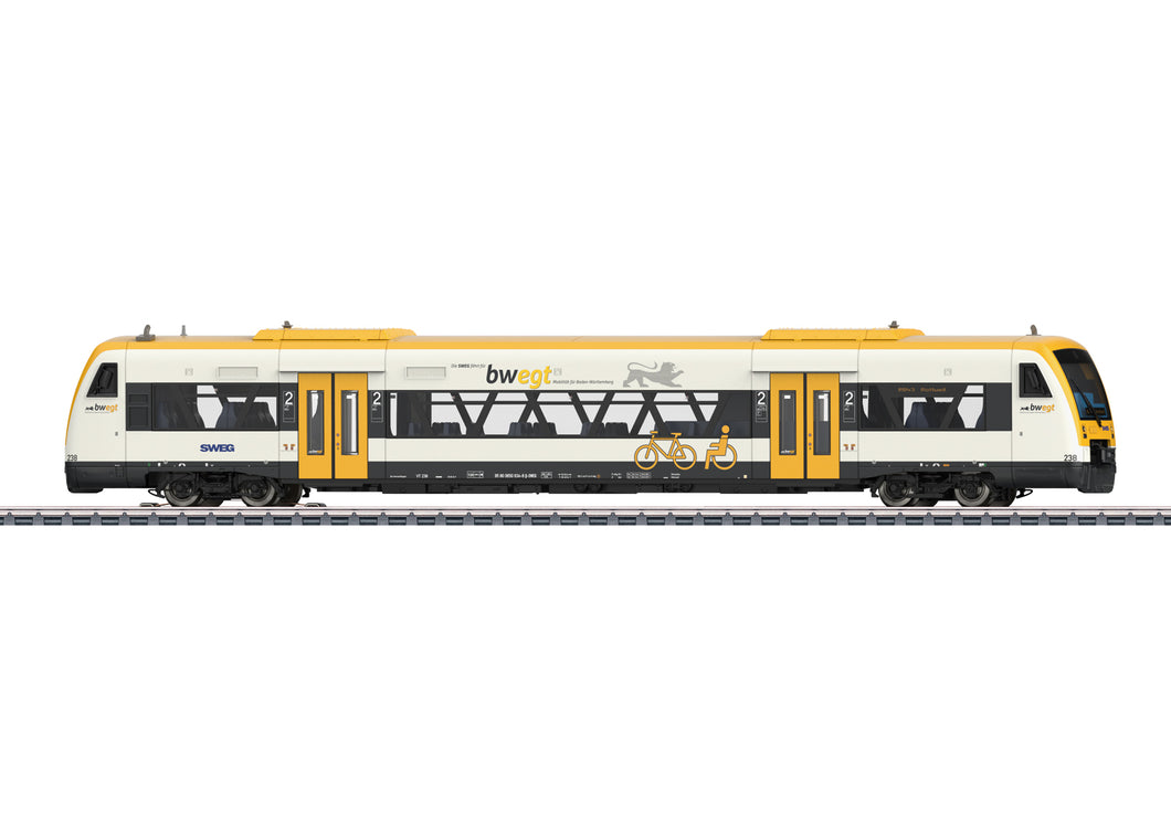 Märklin H0 Dieseltriebwagen Regio Shuttle RS1 BR 650 SWEG mfx sound 36966 neu OVP