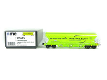 Laden Sie das Bild in den Galerie-Viewer, NME H0 Getreidewagen INTERFRACHT neongrün Tagnpps 515665 AC neu OVP

