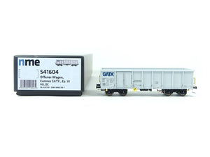 NME H0 Kastenwagen Offener Güterwagen Eamnos GATX hellgrau, 541604 neu OVP