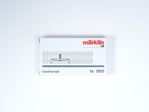 Schaltkontakt Reed Kontakt f C + K Gleis, Märklin H0 7555 neu, OV