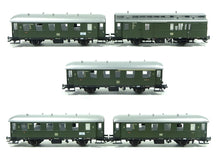 Laden Sie das Bild in den Galerie-Viewer, Märklin H0 Personenwagen Reisezugwagen-Set 5-teilig DB 43353 neu OVP
