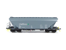 Laden Sie das Bild in den Galerie-Viewer, Güterwagen Getreidesilowagen Uagpps 80m³ Railco, NME H0 513665 AC neu OVP
