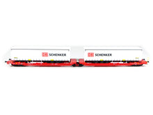 Laden Sie das Bild in den Galerie-Viewer, Märklin H0 Gelenk-Taschenwagen DB Schenker 47470 neu OVP
