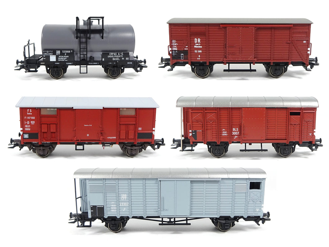 Märklin H0 Güterwagen-Set zur Ae 6/8 BLS 46575 neu OVP