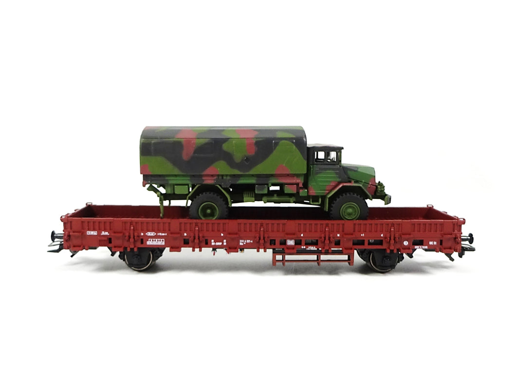 Märklin H0 Güterwagen Rungenwagen Kbs 443 MAN 5t 630 L2AE 46928 neu OVP