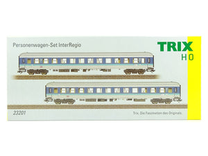Personenwagen-Set InterRegio DB 2-teilig, Trix H0 23201 neu OVP