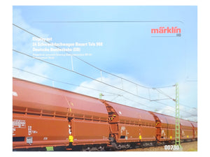 Güterwagen Schwenkdachwagen Display Tals DB 24 Stück, Märklin H0 00730 neu OVP