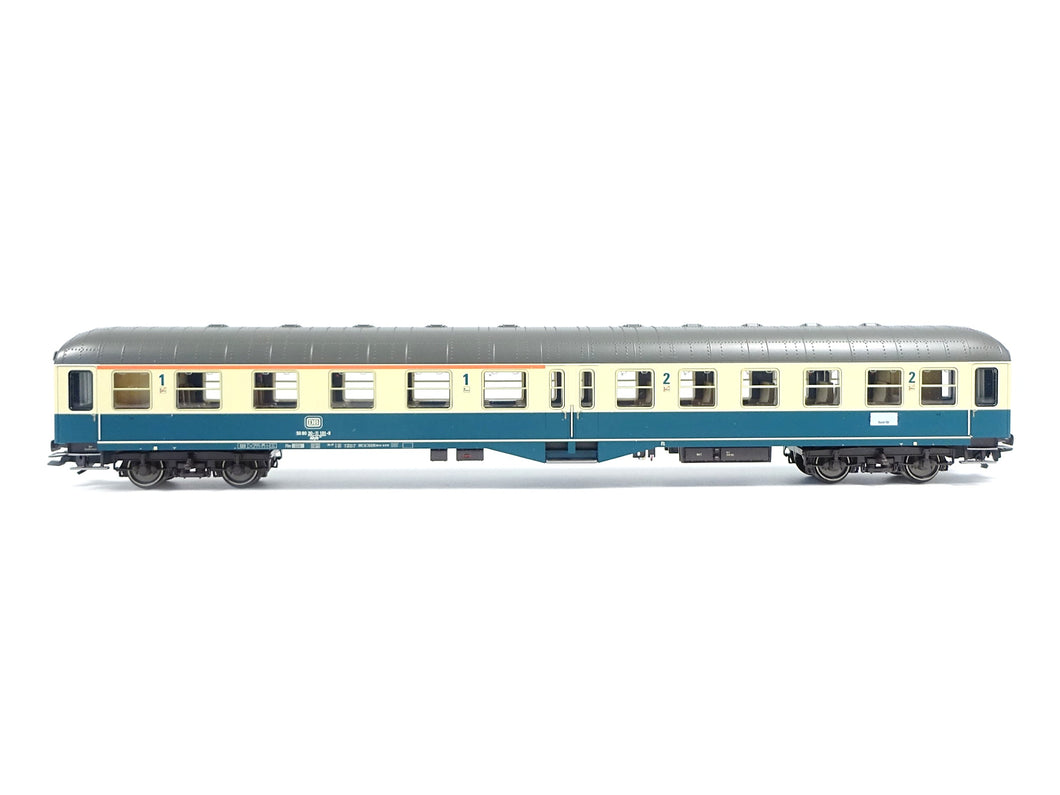 Märklin H0 Eilzugwagen Mitteleinstiegswagen DB beleuchtet 1./2. Kl. 43127 neu OVP