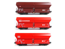 Laden Sie das Bild in den Galerie-Viewer, Roco H0 Güterwagen Selbstentladewagen Set DB AG 6600135 neu OVP
