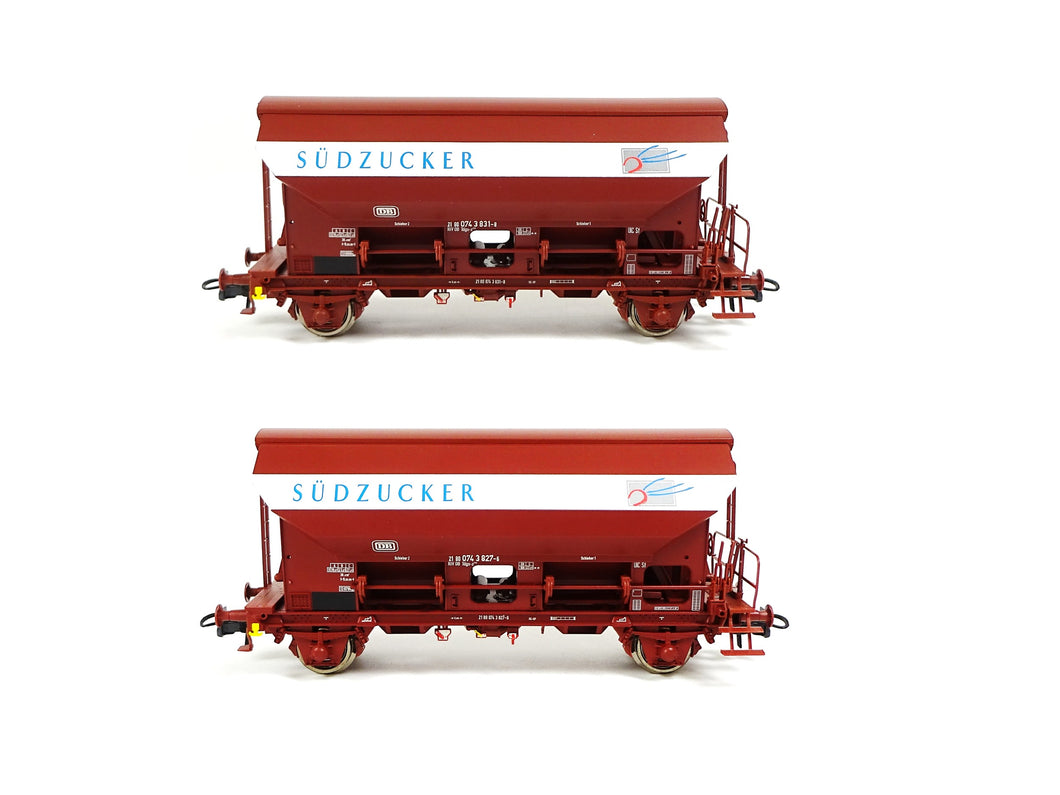 Roco H0 Güterwagen Set Schwenkdachwagen DB Südzucker 6600124 neu OVP