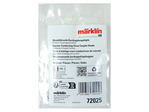 Kupplungen stromführende Kurzkupplungsköpfe NEM 362 10 Stück, Märklin H0 72025 neu OVP
