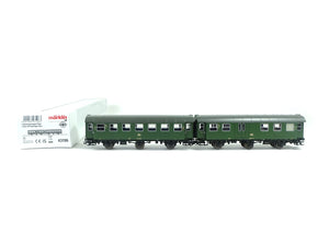 Märklin H0 Personenwagen Paar DB 2 Klasse 43196 neu OVP