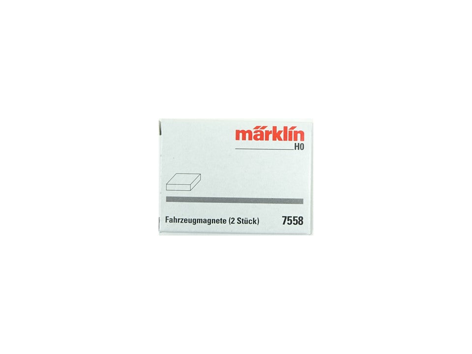 Märklin H0 7558, Fahrzeugmagnete (2 St.), neu, OVP