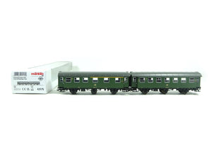 Märklin H0 Umbauwagen Paar DB 1./2.+ 2.Klasse 43175 neu OVP