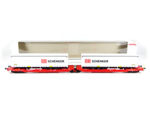 Laden Sie das Bild in den Galerie-Viewer, Märklin H0 Gelenk-Taschenwagen DB Schenker 47470 neu OVP
