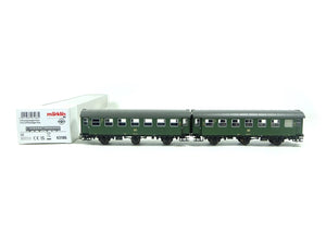 Märklin H0 Personenwagen Umbauwagen Paar 2 Klasse DB 43186 neu OVP