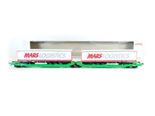Laden Sie das Bild in den Galerie-Viewer, Märklin H0 Doppel-Taschenwagen Sdggmrss Spedition Mars CFL 47473 neu OVP
